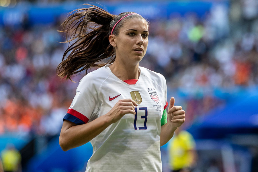 アメリカ女子代表FWモーガン【写真：Getty Images】