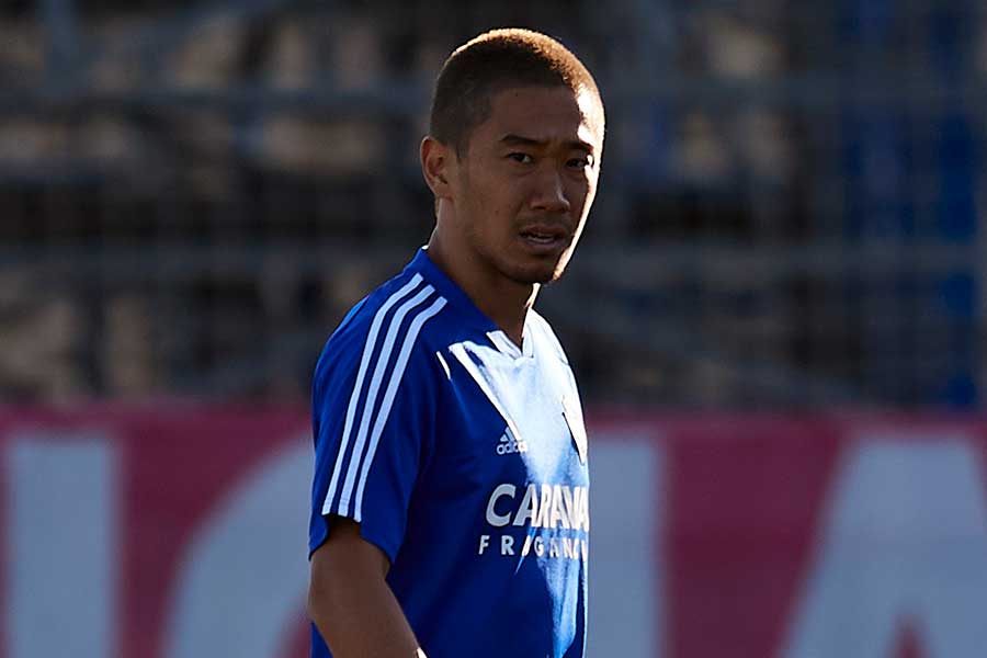 サラゴサMF香川真司【写真：Getty Images】