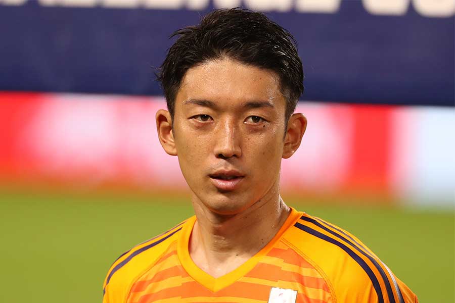 無失点に抑えた権田【写真：Getty Images】