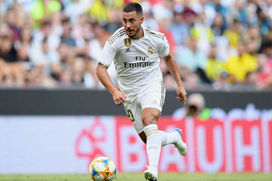 特に感銘を受けた選手としてアザールの名を挙げた【写真：Getty Images】