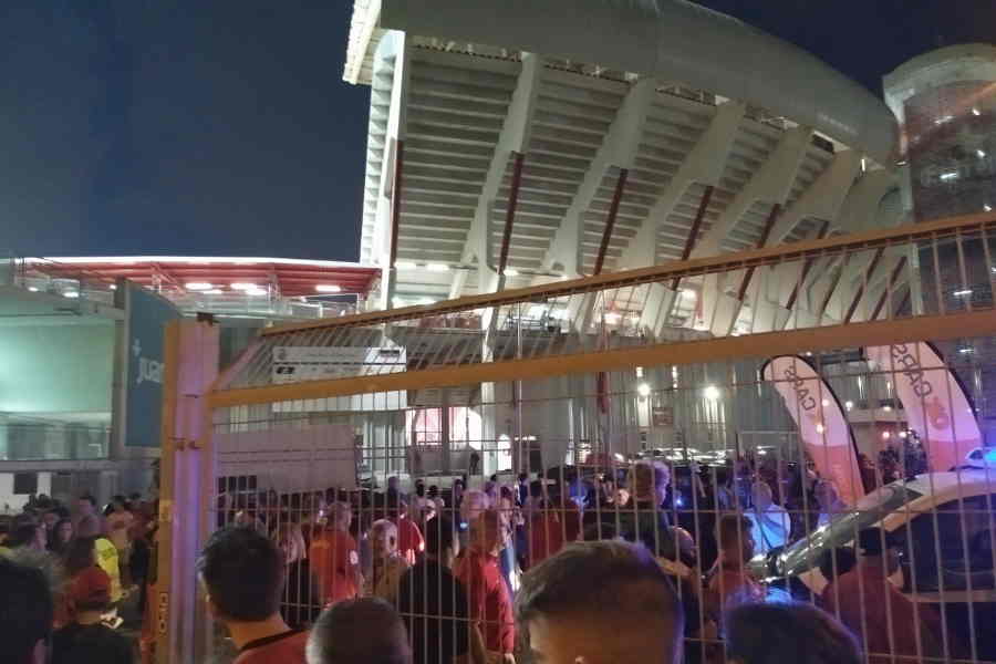 7年ぶりのレアル戦でチケットが完売した、マジョルカ本拠地ソン・モイシュ【写真：高橋智行】