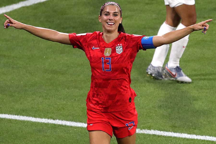 アメリカ代表FWアレックス・モーガン【写真:Getty Images】