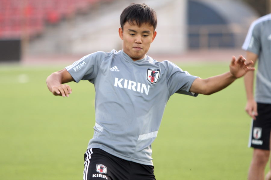 U-22日本代表MF久保建英【写真：Football ZONE web】