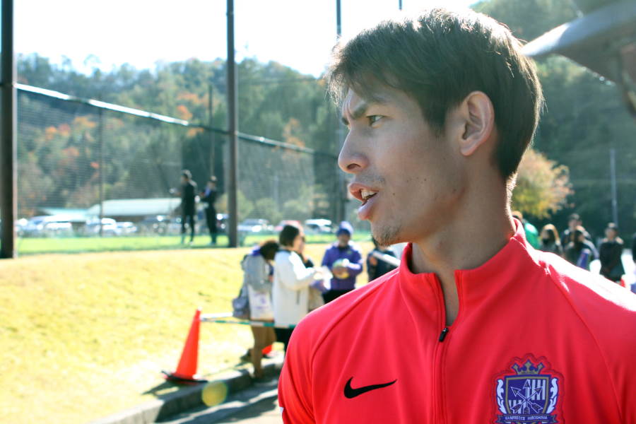 代表での失点についても語ってくれた【写真:Football ZONE web】
