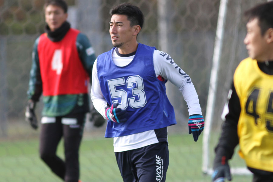 FC町田ゼルビアFW中村は、午前の部に参加した【写真：Football ZONE web】