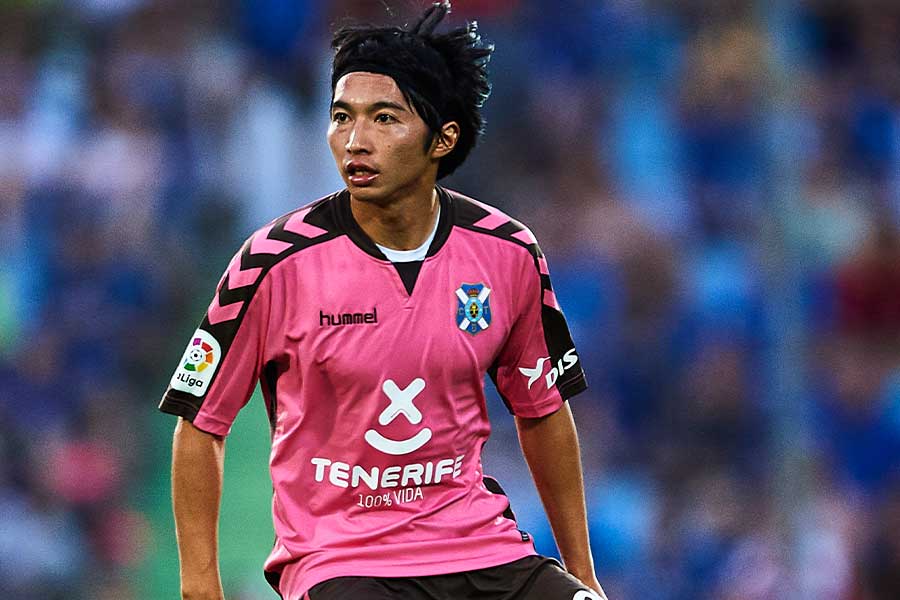 テネリフェ時代のMF柴崎岳【写真：Getty Images】