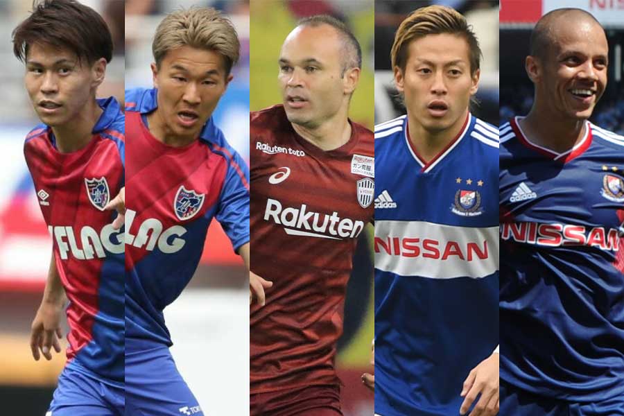 JリーグベストイレブンはFC東京から最多6名が選出！【写真：高橋学&Noriko NAGANO&Getty Images】