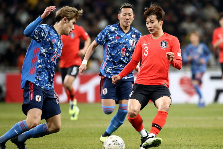 日韓戦ではそれぞれの選手が個性を発揮できなかった【写真:Getty Images】