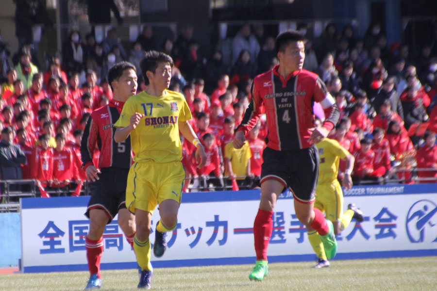 矢板中央が立正大淞南に1-0で勝利【写真:Football ZONE web】