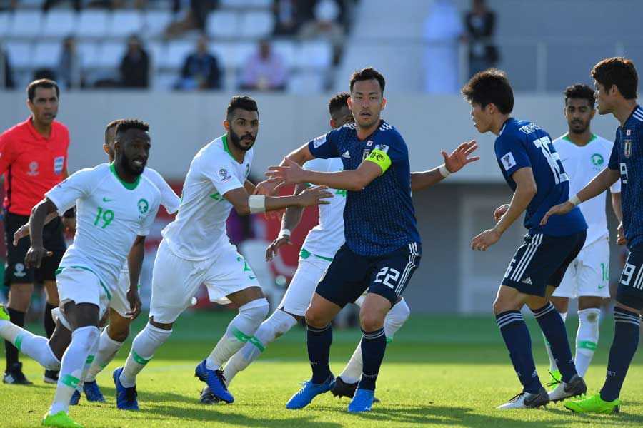 アジアカップ16強でサウジアラビアを1-0で破った日本【写真：Getty Images】