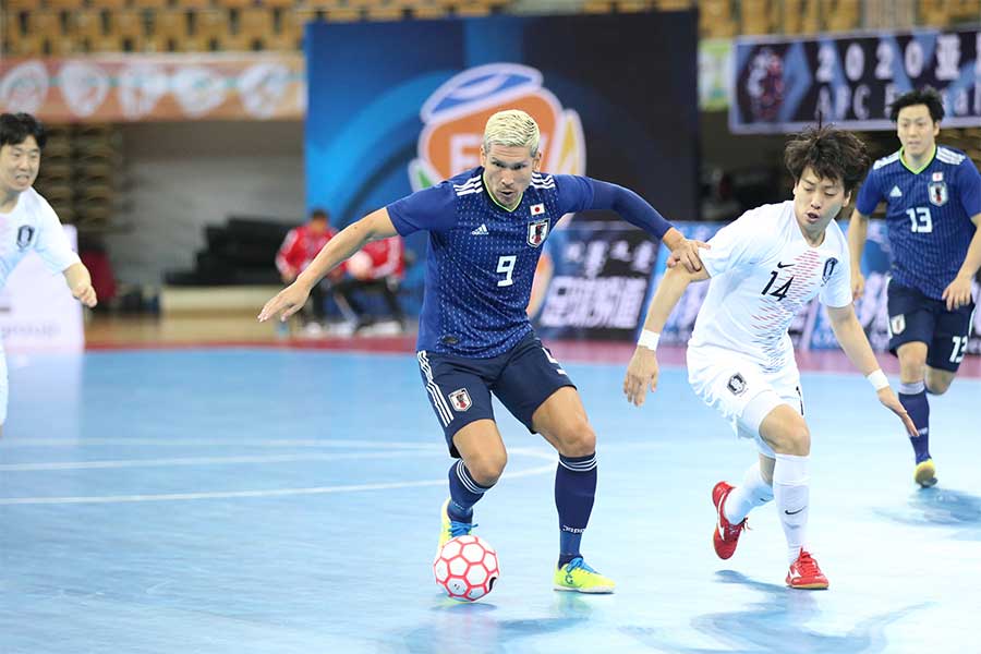 フットサル日本代表FP森岡薫【写真：河合拓/Futsal X】