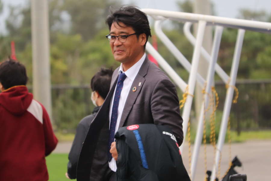 浦和レッズの土田尚史スポーツ・ダイレクター【写真: 轡田哲朗】
