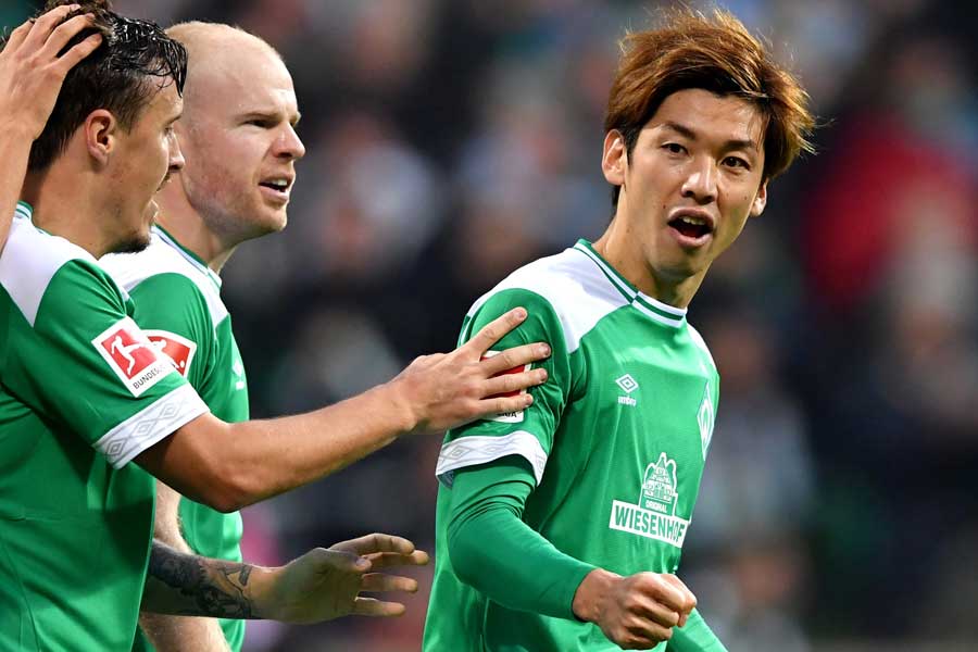 ブレーメンに所属する日本代表FW大迫【写真:Getty Images】