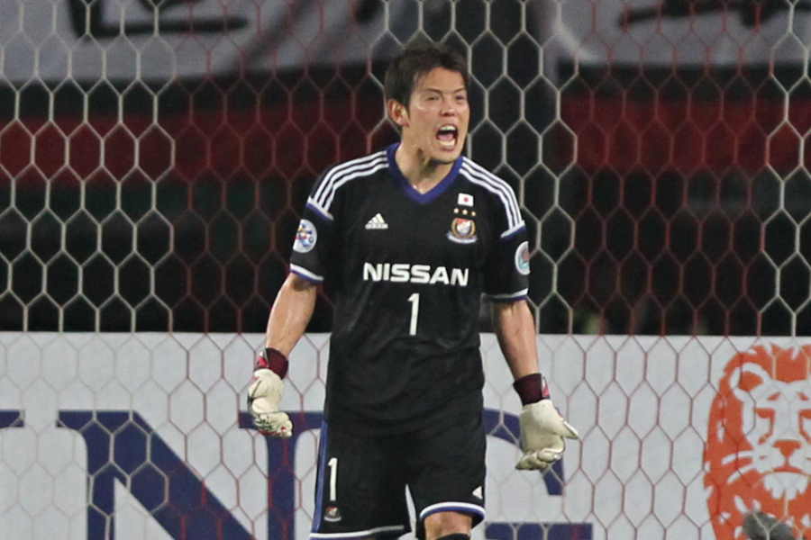 現役引退を発表したGK榎本哲也（写真は横浜FM在籍時のもの）【写真：Getty Images】