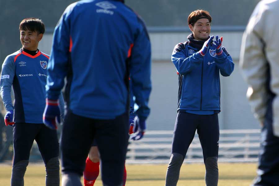 期限付き移籍から帰ってきた久保建英との連携にも期待が高まる【写真:Football ZONE web】