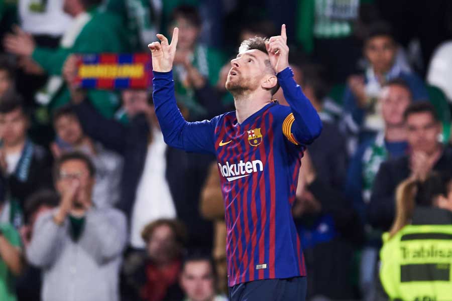 バルセロナFWメッシ【写真:Getty Images】