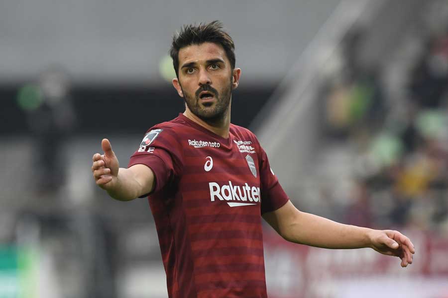 ヴィッセル神戸FWビジャ【写真:Getty Images】
