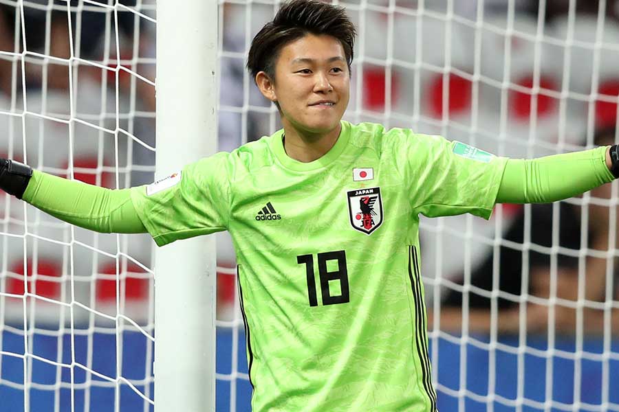 日テレ・東京ヴェルディベレーザのGK山下杏也加（写真はW杯の時のもの）【写真：Getty Images】