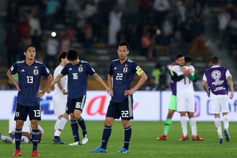 2019年のアジアカップ決勝では日本のハイプレスがはまらず敗戦に【写真：Getty Images】