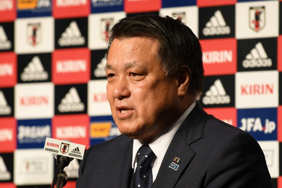 JFAの田嶋幸三会長【写真：Getty Images】