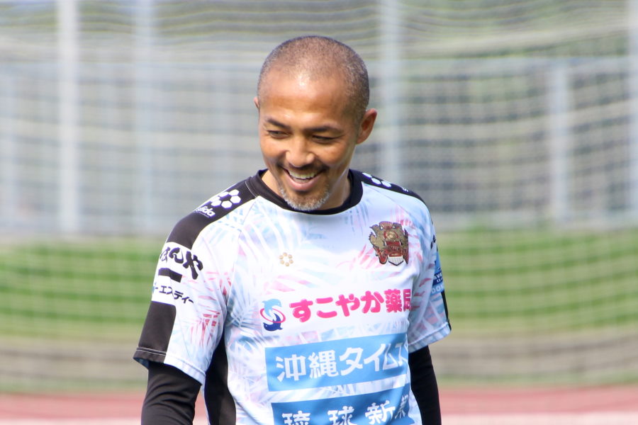 J2のFC琉球に所属する元日本代表MF小野伸二【写真：©FC RYUKYU】