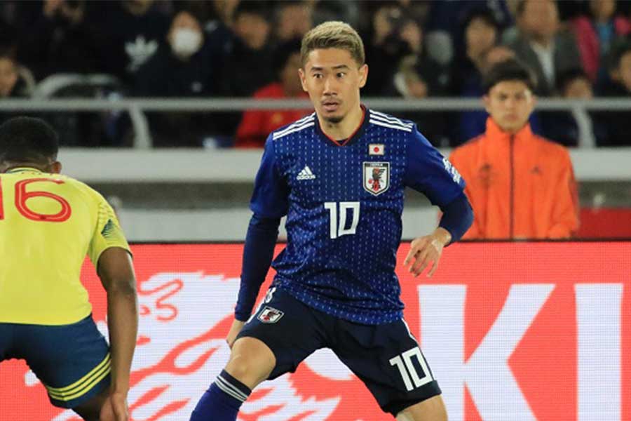 ロシア・ワールドカップ以来となる代表復帰を果たした香川【写真：Noriko NAGANO】