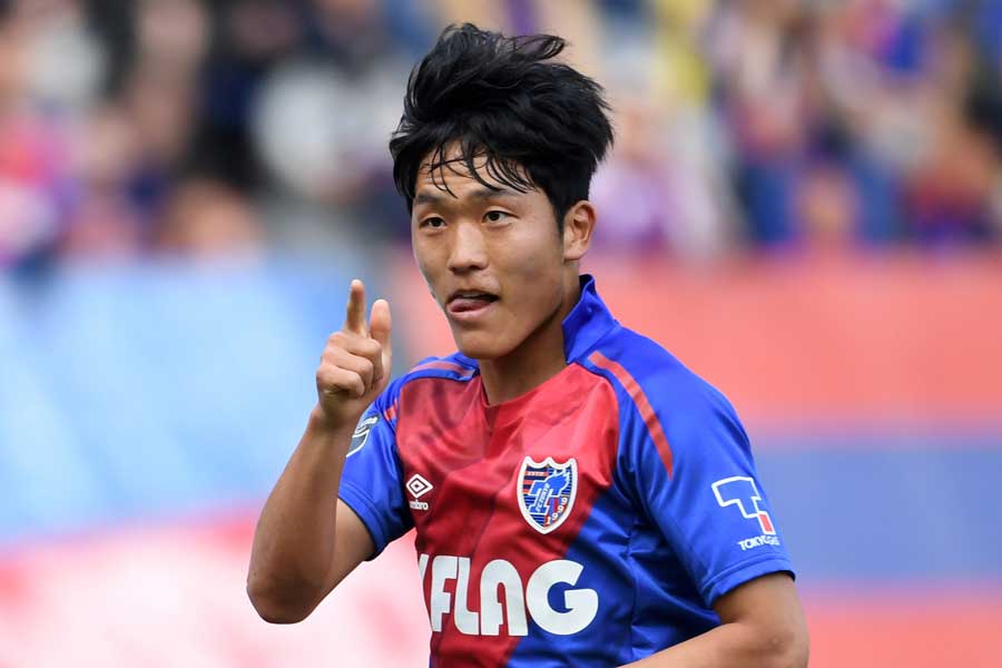 清水戦、途中出場のMFナ・サンホが同点ゴールを決めた【写真：Getty Images】