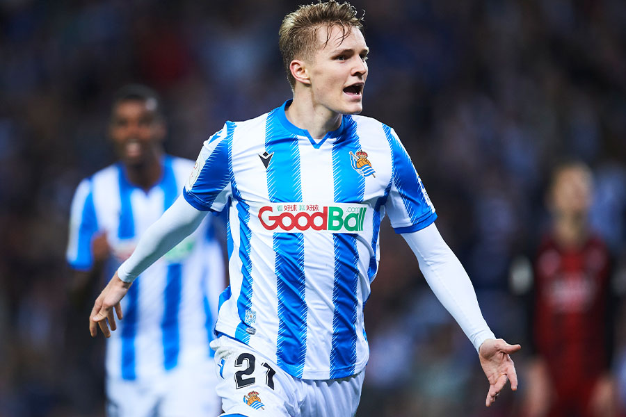 レアル・ソシエダで活躍するMFマルティン・ウーデゴール【写真:Getty Images】