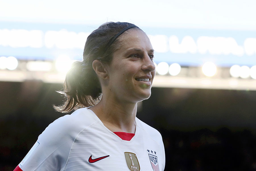 スカイ・ブルーFCに所属するアメリカ女子代表の10番MFカーリー・ロイド【写真：Getty Images】