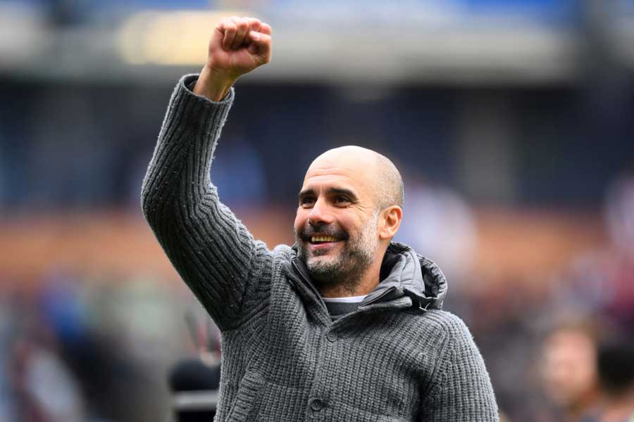 マンチェスター・シティのグアルディオラ監督【写真：Getty Images】