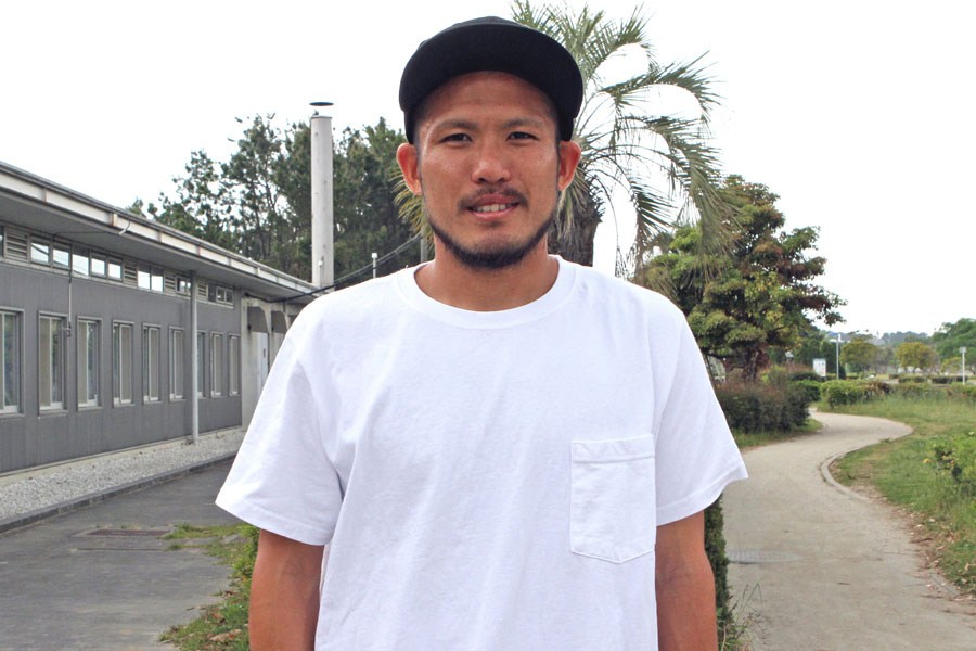 鈴木は、「自分が現役のうちにJ1に定着できるチームになりたい」と思いを語った【写真：Football ZONE web】