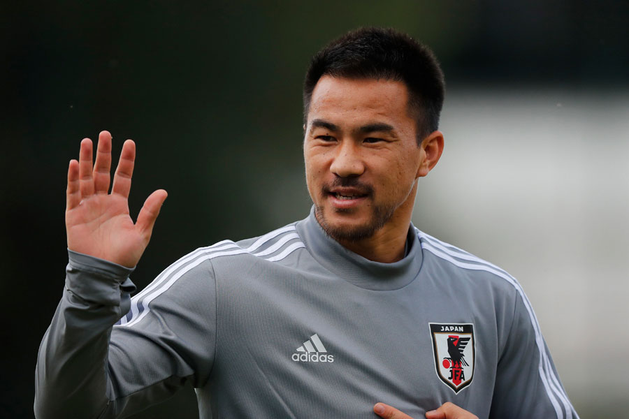 日本代表FW岡崎【写真：AP】