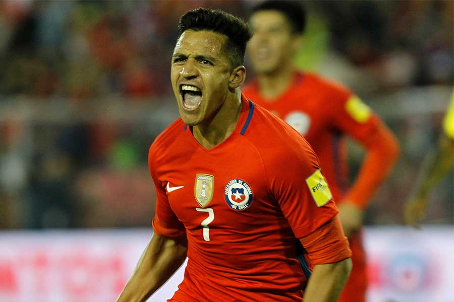 チリ代表FWサンチェス【写真：Getty Images】