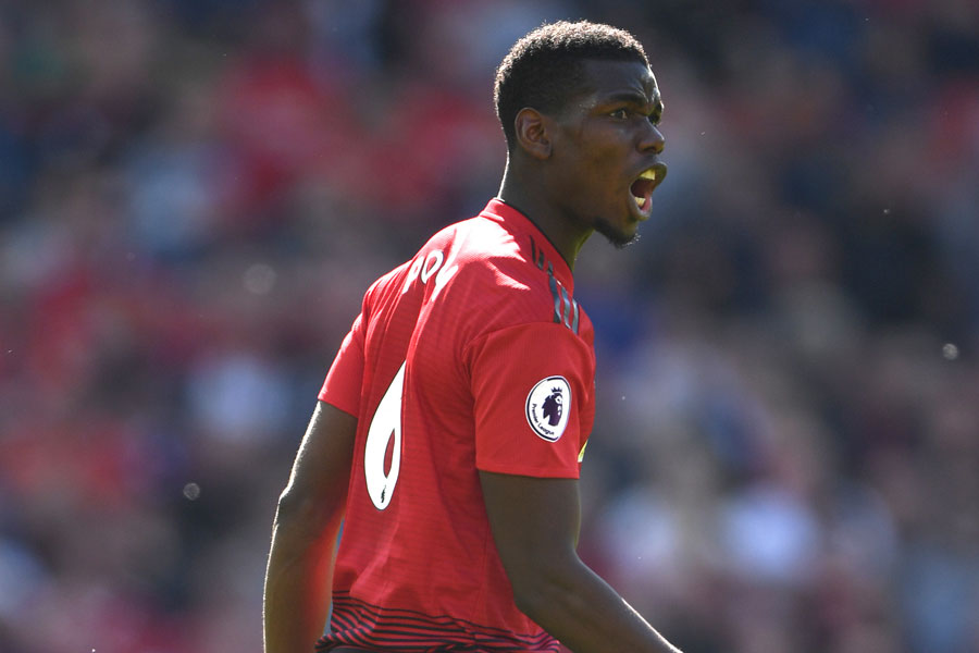 マンチェスター・ユナイテッド退団が噂されているMFポグバ【写真：Getty Images】