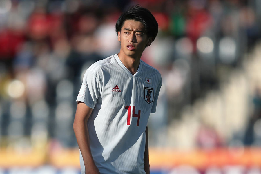 桐光学園のU-20日本代表FW西川潤【写真：Getty Images】