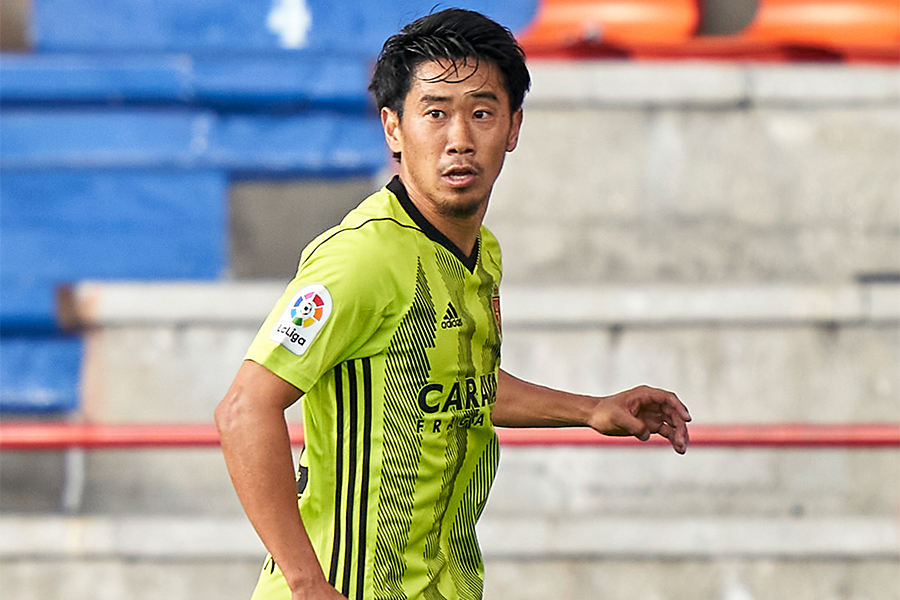 サラゴサのMF香川真司がファン認定”最優秀選手”選出【写真：Getty Images】