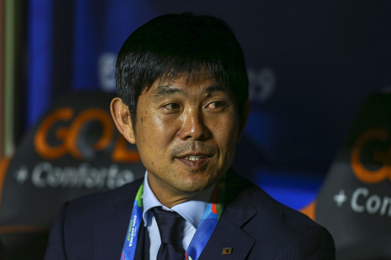 日本代表を率いる森保監督【写真：Getty Images】