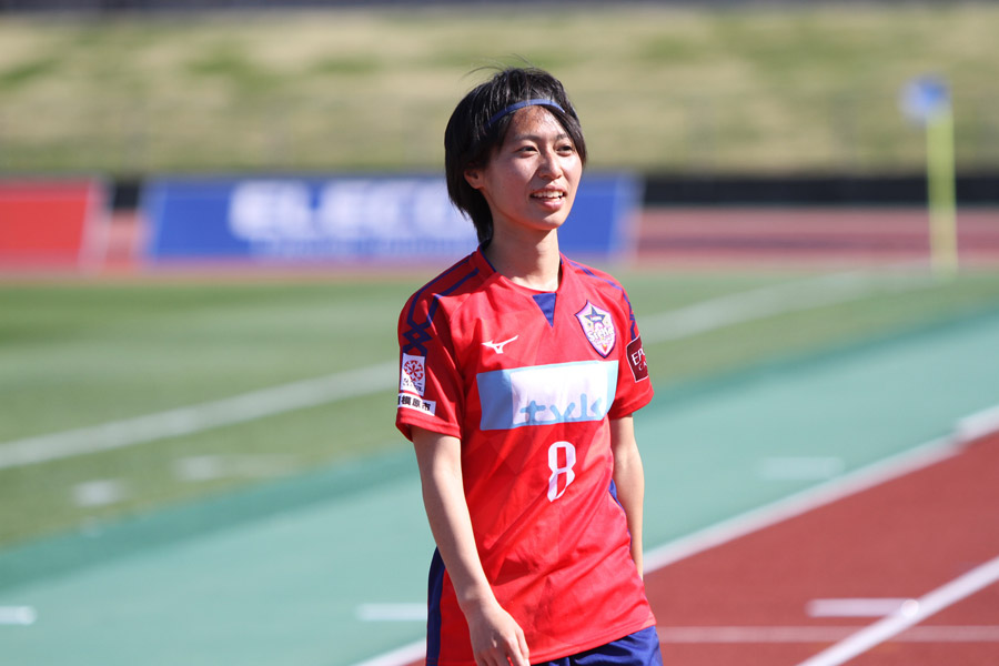 スペイン女子1部ウエルバへの加入が正式に発表されたMF田中陽子【写真：Football ZONE web】