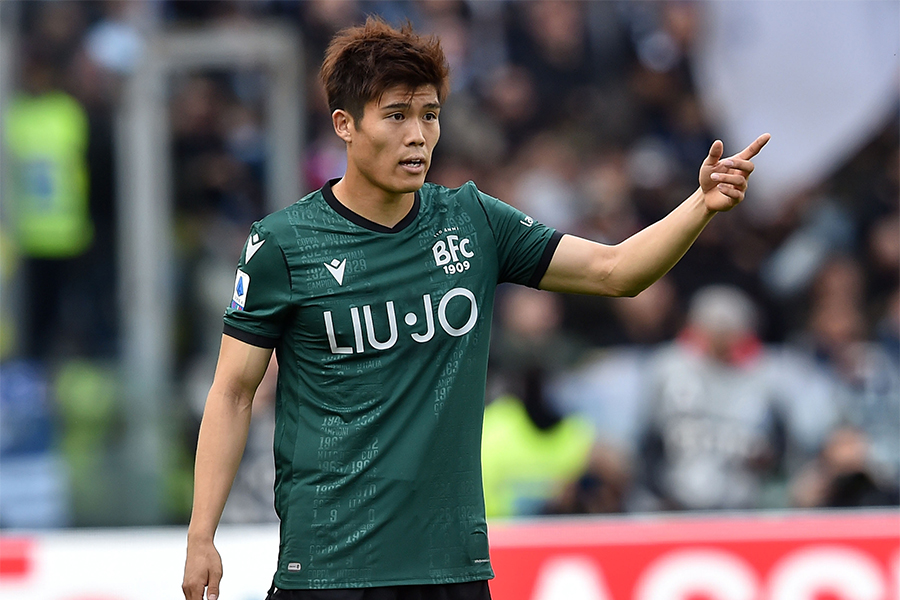 ボローニャで高パフォーマンスを見せたDF冨安健洋【写真:Getty Images】