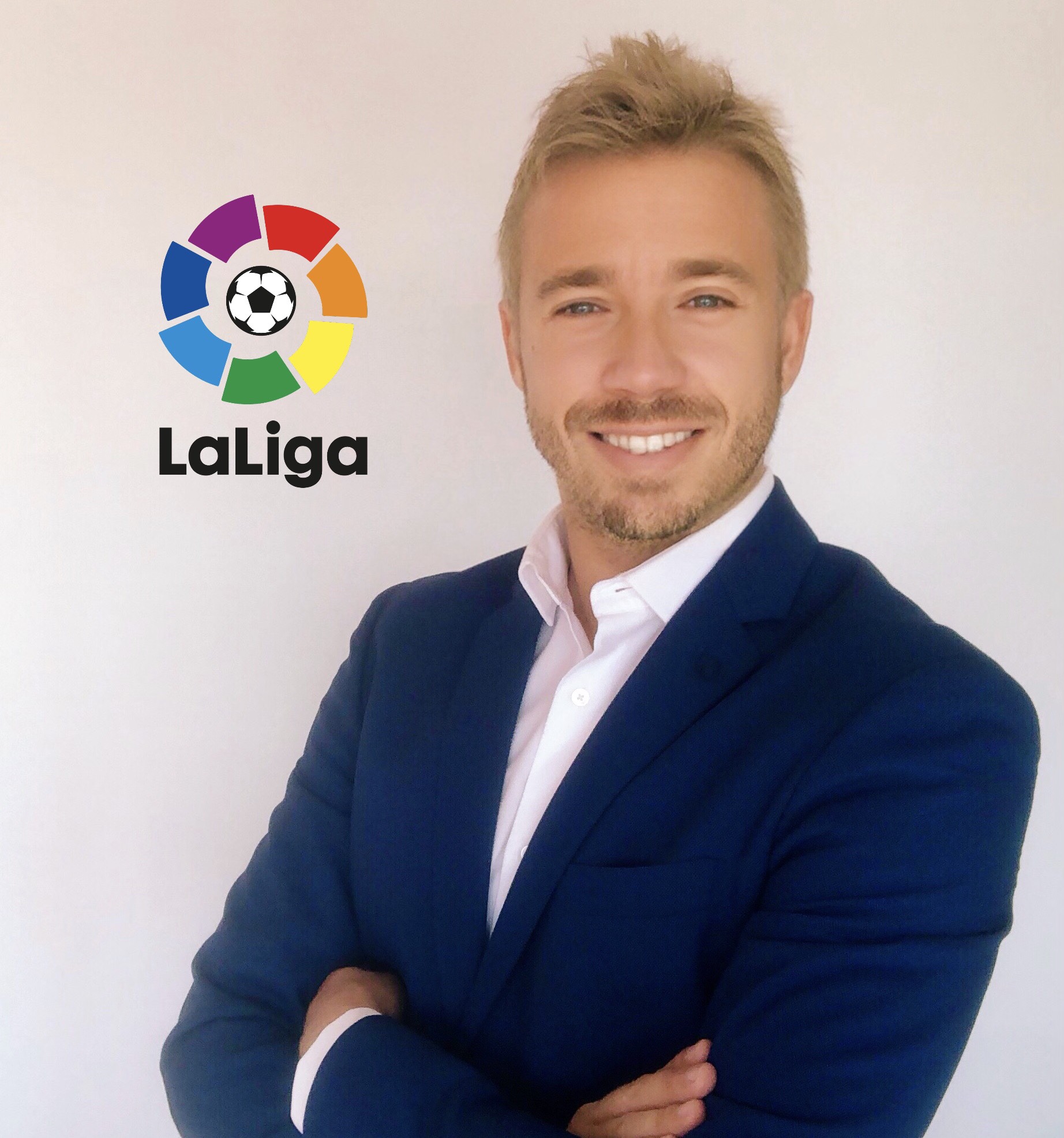 リーガ・エスパニョーラ公式のルーベン・ゴンザレス記者 【写真：本人提供】