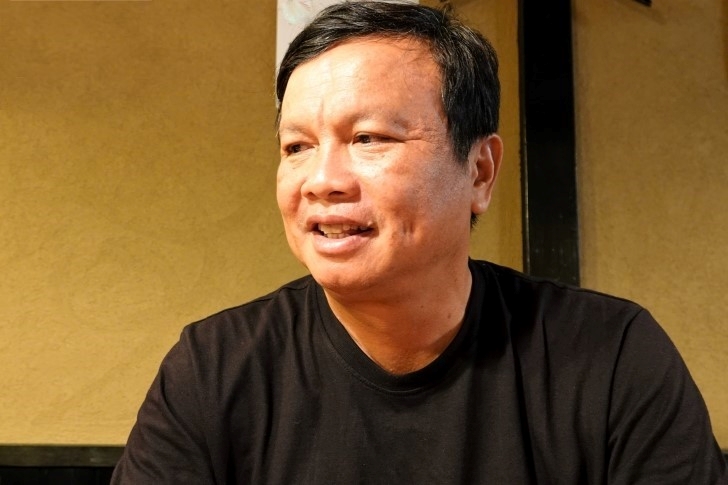 タイ代表への思いを語る前タイ代表監督シリサック・ヨーヤータイ氏【写真：Noriko NAGANO】