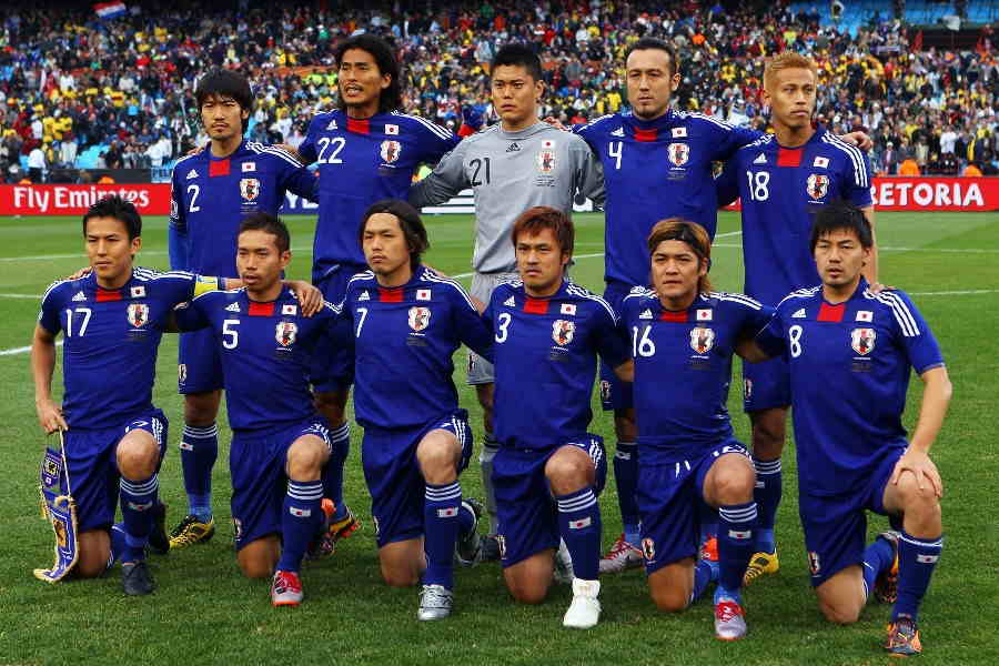 2010W杯の日本代表【写真：Getty Images】