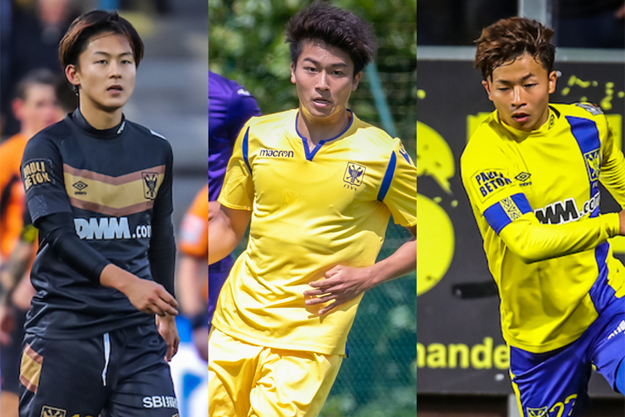 シント＝トロイデンでスタメンを争うMFイ・スンウ、FW中村敬斗、MF伊藤達哉【写真：ⓒSTVV】