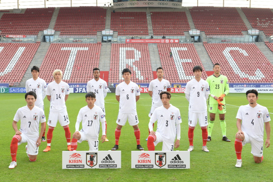 コートジボワール戦に挑んだスターティングイレブン【写真：ⓒJFA】