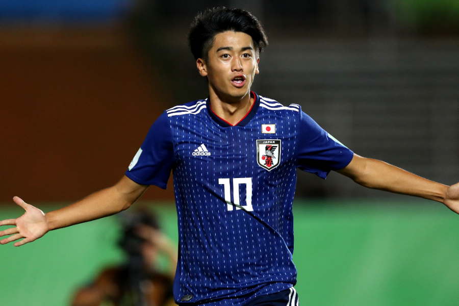 バルセロナがU-17日本代表の西川に注目しているようだ【写真：Getty Images】