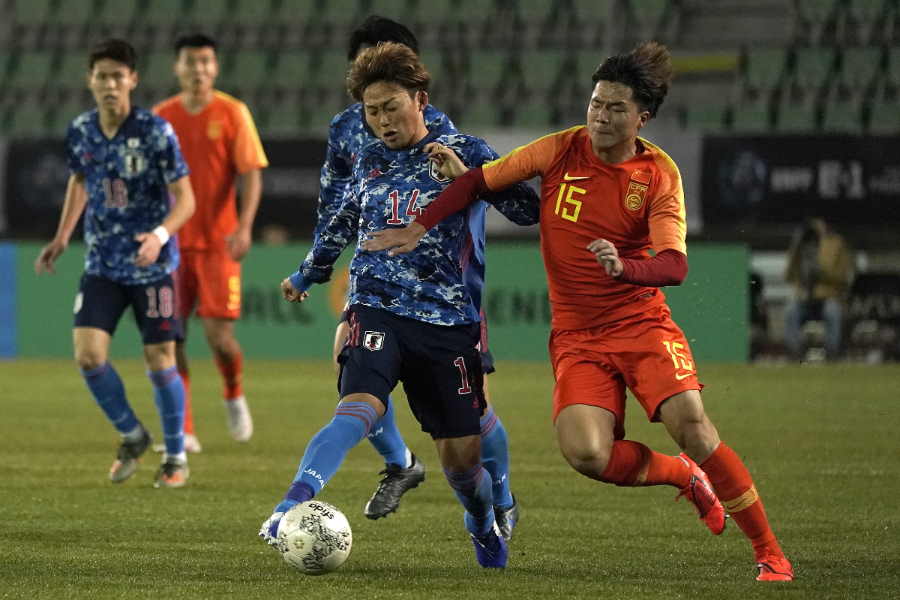 日本対中国の一戦を韓国メディアは「実力差が明確な試合だった」と伝えた【写真：Getty Images】