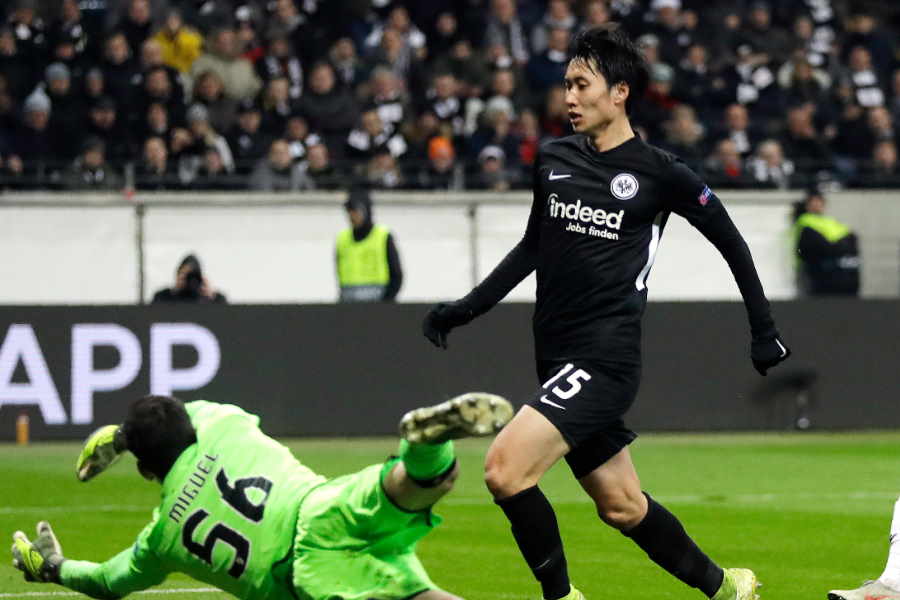 ELギマラエス戦ではゴールを記録【写真：AP】