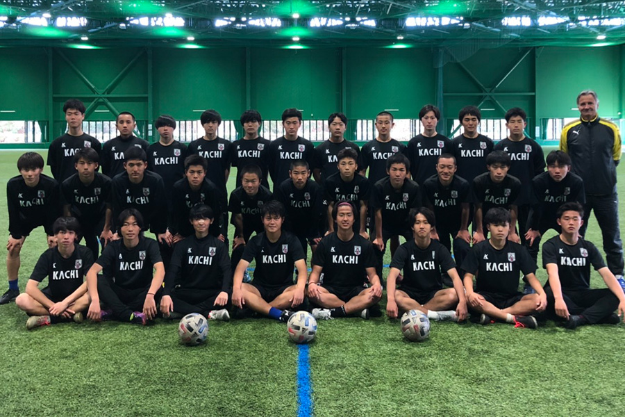 淡路島を拠点に活動する相生学院高校サッカー部【写真:相生学院高校サッカー部】