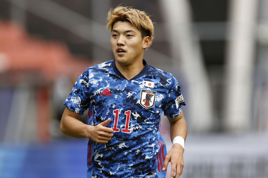 U-24日本代表に招集されたMF堂安律【写真：Getty Images】