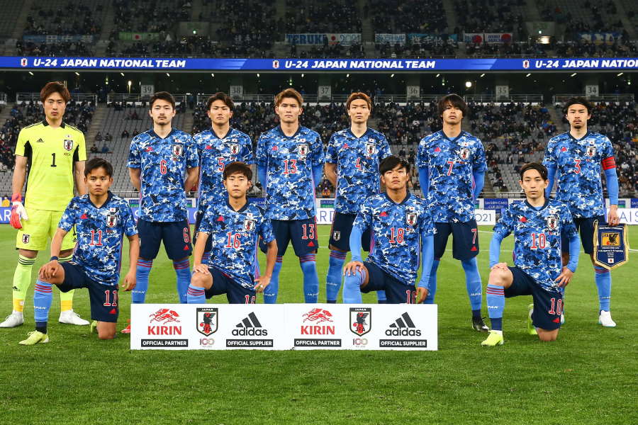 6月の連戦に向けて、U-24日本代表の背番号が発表された【写真：ⓒJFA】